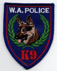 FOREIGN,AUSTRALIA,WESTERN AUSTRALIA POLICE K-9 8